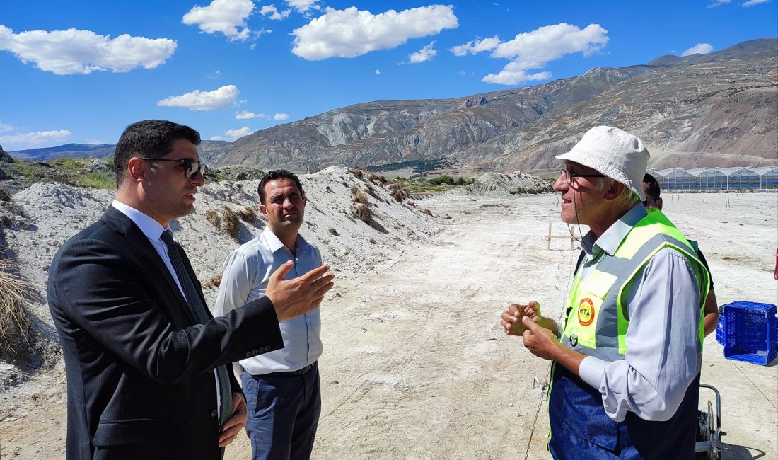 Erzincan Valisi Hamza Aydoğdu’nun talimatlarıyla il genelinde sera alanlarını artırarak