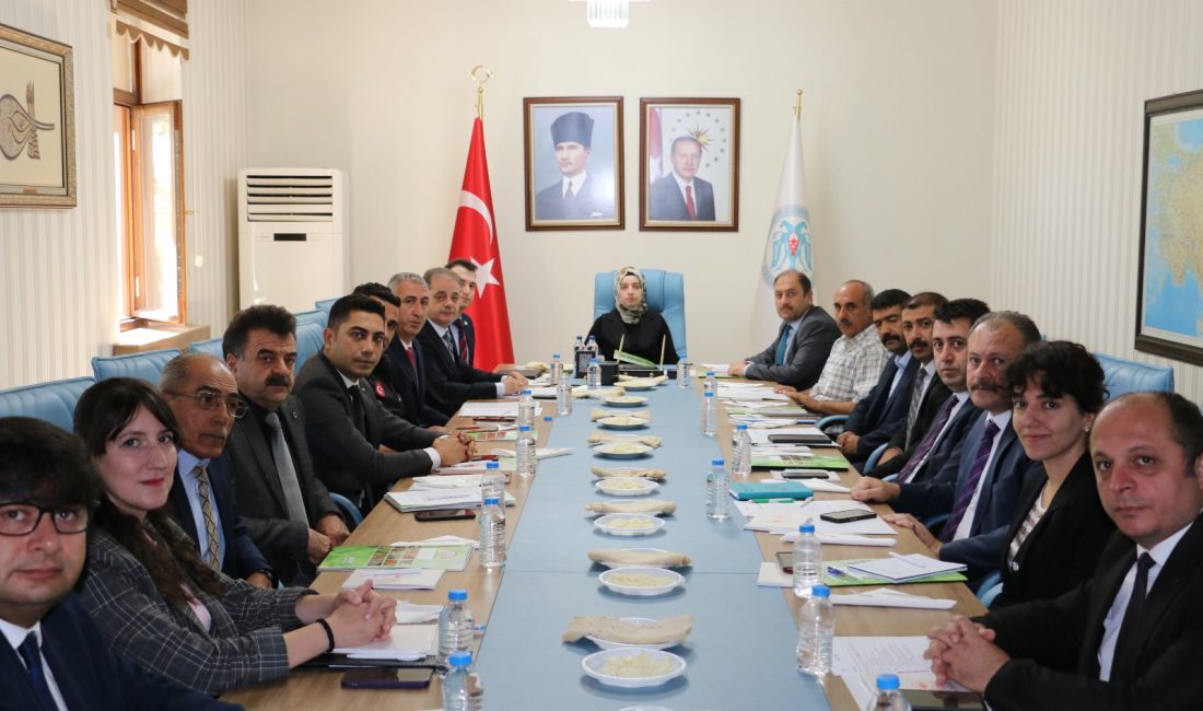 Su kaynaklarının etkin yönetimi ve verimli kullanımı amacıyla üst düzeyde