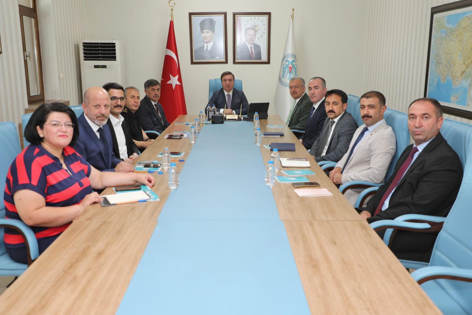 Erzincan Valisi Hamza Aydoğdu başkanlığında, “Türkiye Yüzyılında 1. Uluslararası Türk