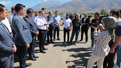 Erzincan’da yapım çalışmaları süren Toplu Sera Bölgesi ile 700 kişilik