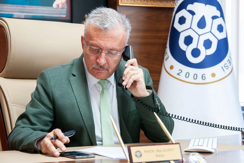 Erzincan Binali Yıldırım Üniversitesi Rektörü Prof. Dr. Akın Levent TRT