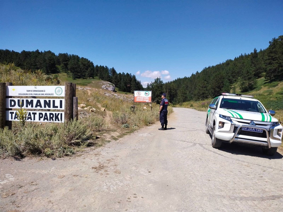 Erzincan Valiliği İl Jandarma Komutanlığı tarafından Orman Yangınları ile mücadele