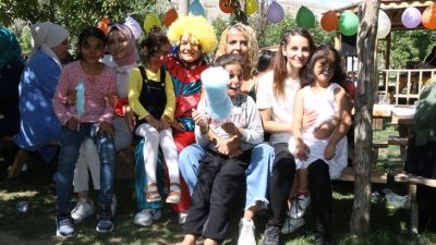 Erzincan Esentepe Mesire Piknik Alanı'nda Umutlu Yarınlar Derneği'nin ihtiyaç sahibi