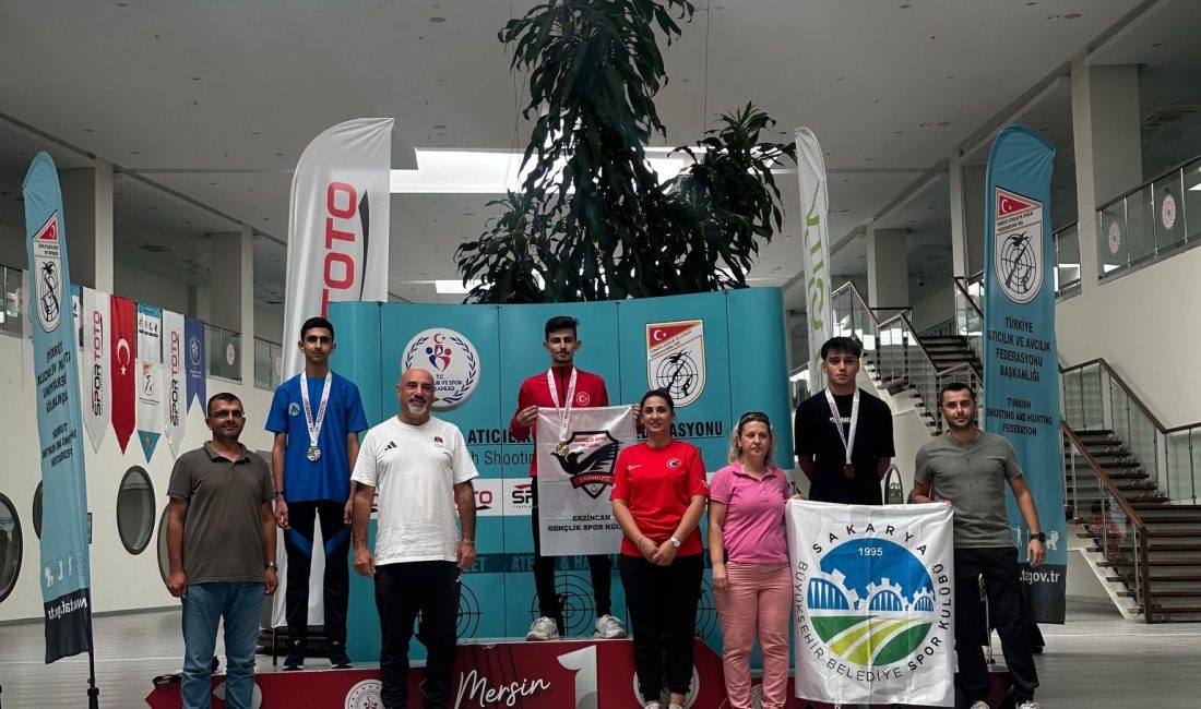 Mersin Erdemli’ de yapılan ve 455 sporcunun katıldığı Havalı Silahlar