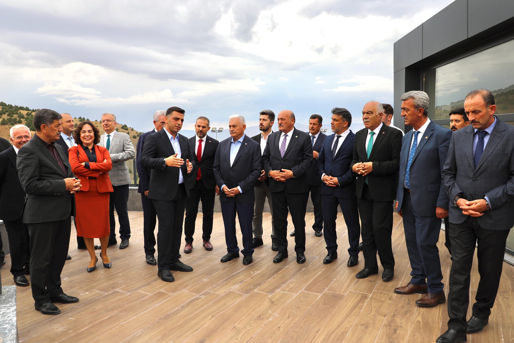 AK Parti Erzincan İl Danışma Meclisi toplantısına katılan Türk Devletleri