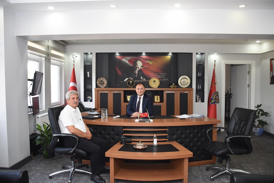 Erzincan’da göreve yeni başlayan İl Emniyet Müdürü Zafer Baybaba, kamu