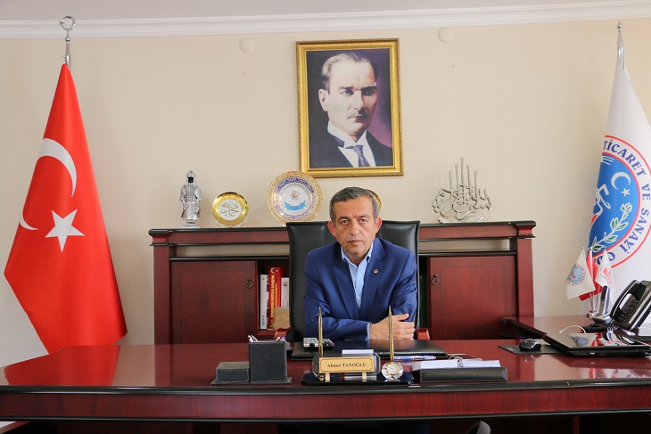 Erzincan Ticaret ve Sanayi Odası Yönetim Kurulu Başkanı Ahmet Tanoğlu,