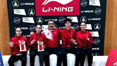 12-14 Eylül 2024 tarihlerinde Slovenya’da düzenlenen LI-NING Slovenia Junior International