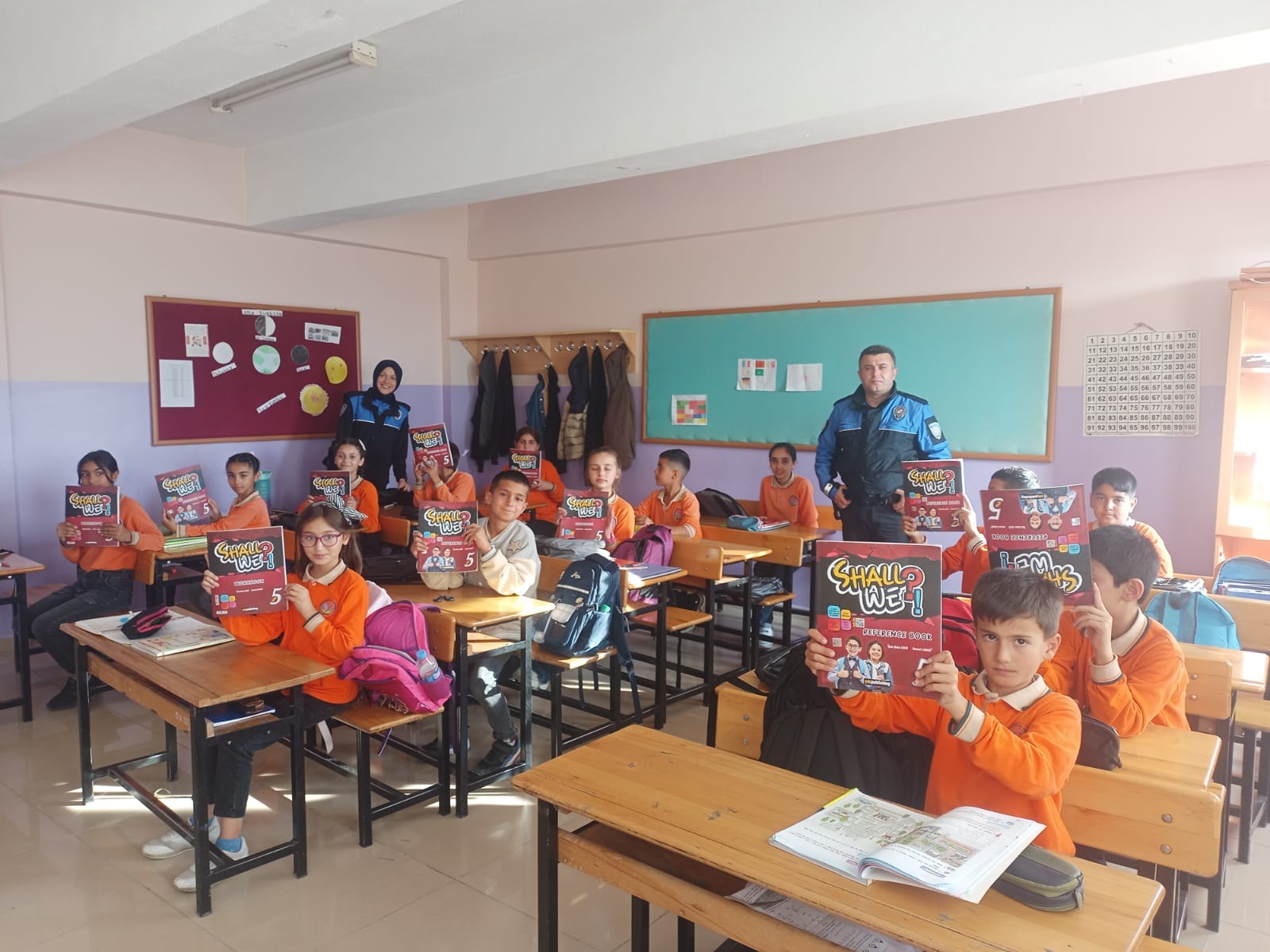 Erzincan İl Emniyet Müdürlüğü Toplum Destekli Polislik Şube Müdürlüğü personelleri