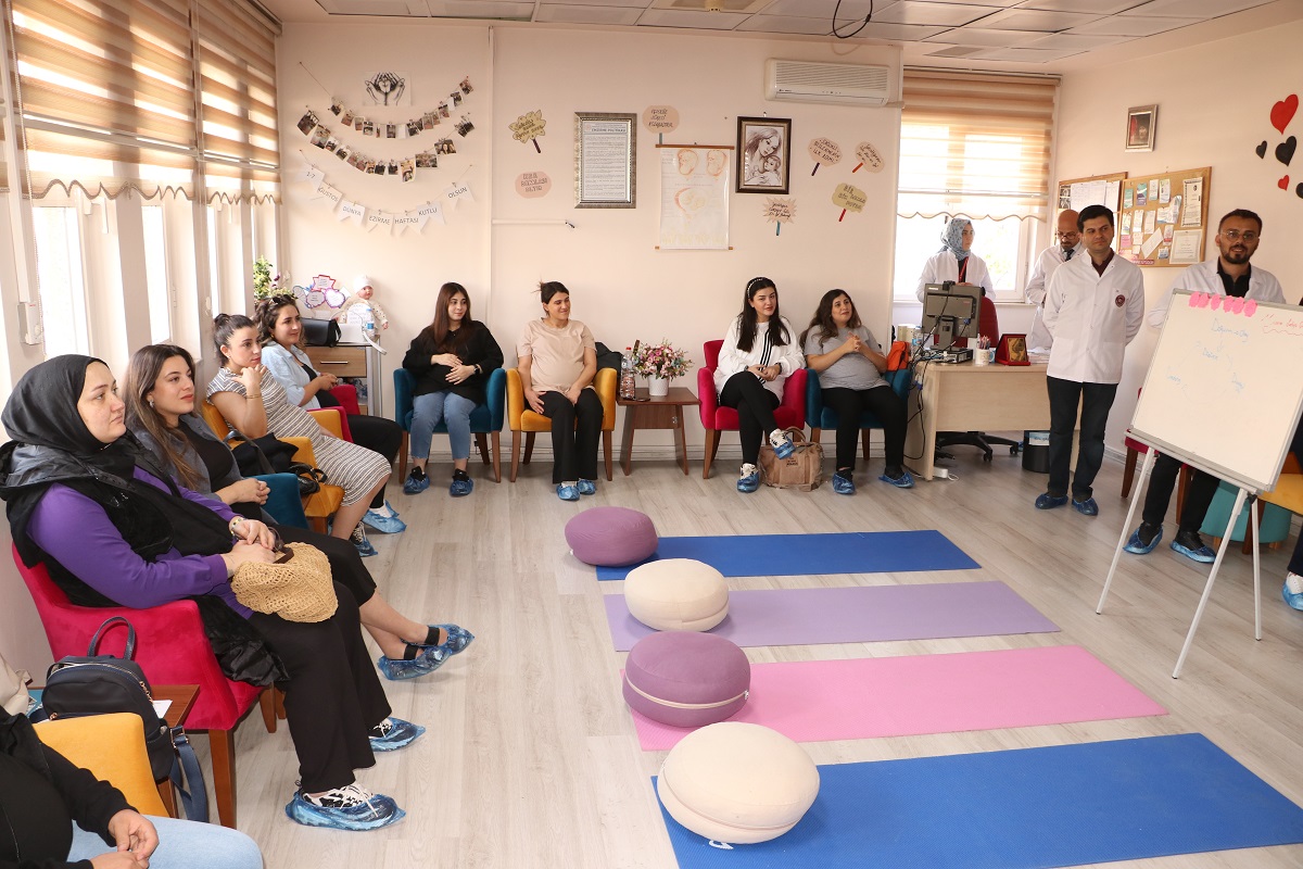 Erzincan Mengücek Gazi Eğitim ve Araştırma Hastanesi tarafından düzenlenen Gebe