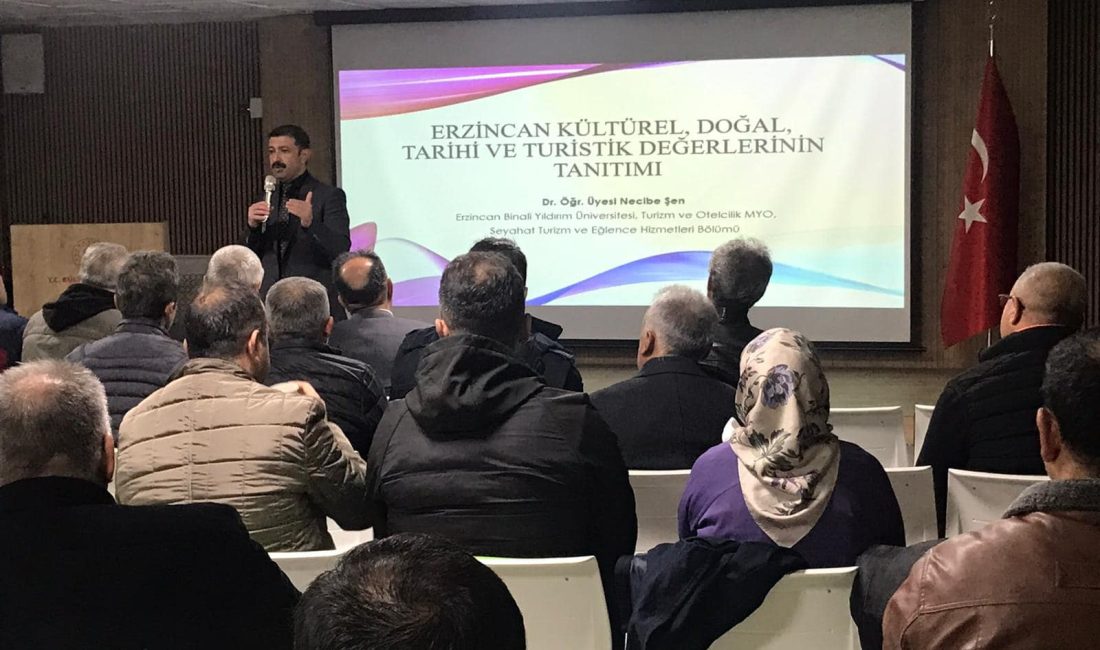  Erzincan Valiliği İl Kültür ve Turizm Müdürlüğü koordinesinde Erzincan