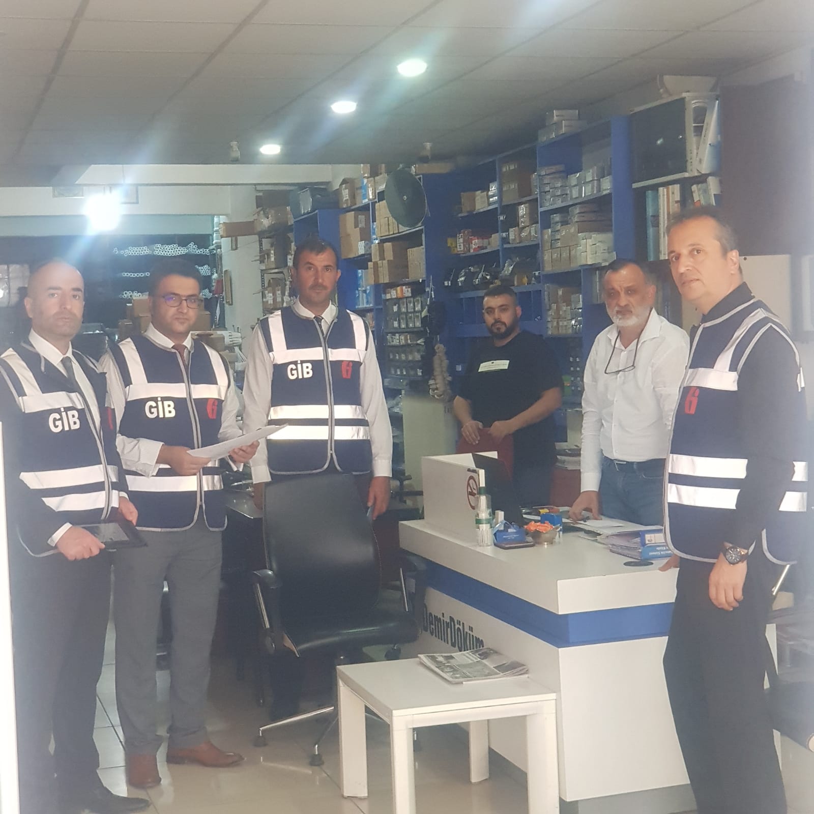 Erzincan Defterdarlığı denetim ekipleri tarafından Erzincan’ın çeşitli bölgelerinde faaliyet gösteren