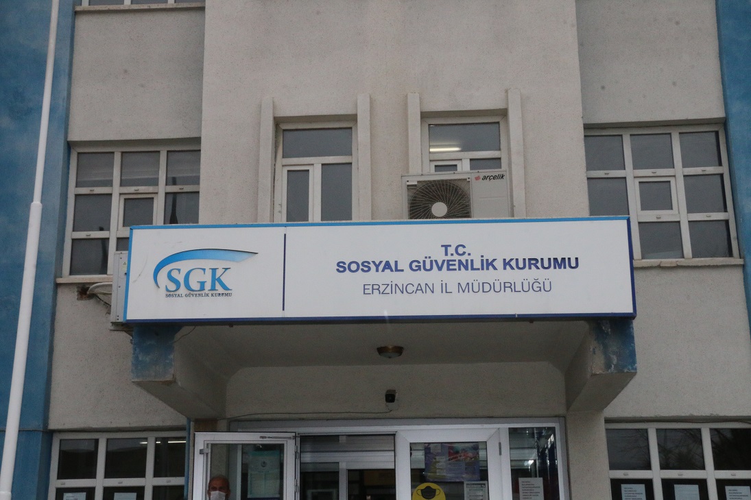 Erzincan Sosyal Güvenlik Kurumu İl Müdürlüğü, yaptığı yazılı basın açıklaması