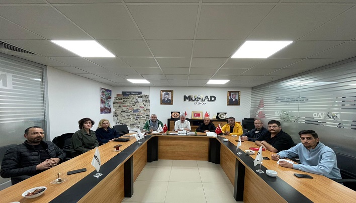Erzincan Müstakil Sanayiciler ve İş Adamları (MÜSİAD) Ekim ayı toplantısı