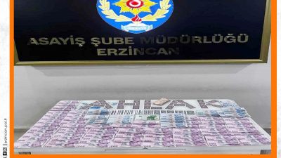 Erzincan Polisi kumar oynanan yerlere karşı yaptığı çalışmalarda 1 şüpheli