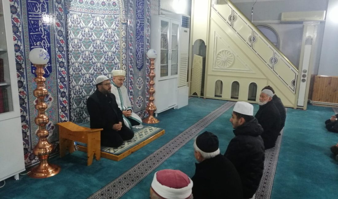 Erzincan İl Müftüsü İsmail Fakirullahoğlu, Müftü Yardımcısı Medet Şahin ile