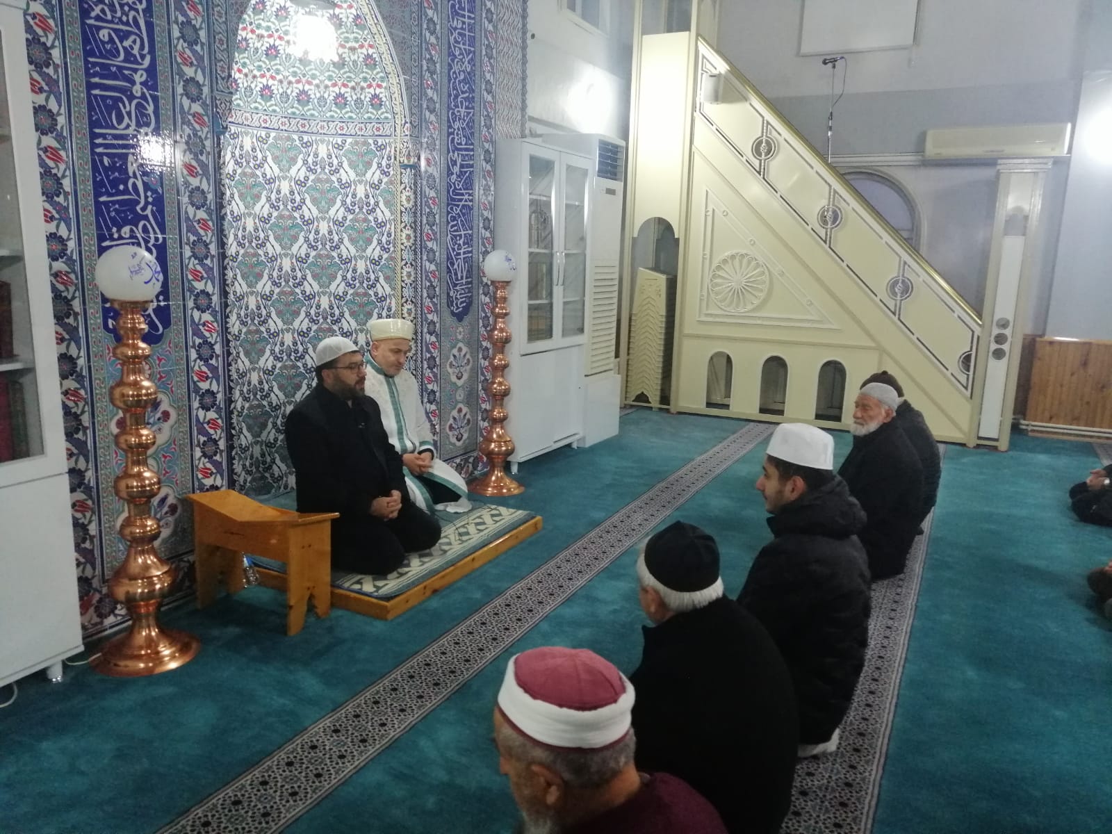 Erzincan İl Müftüsü İsmail Fakirullahoğlu, Müftü Yardımcısı Medet Şahin ile