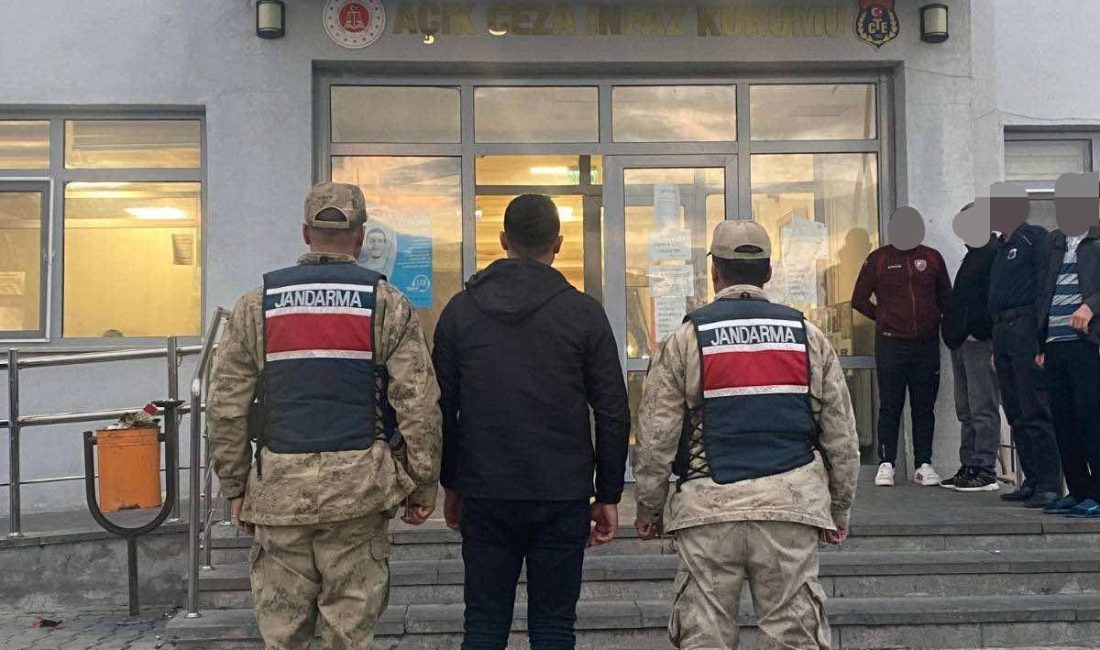Hakkında kesinleşmiş hapis cezası bulunan şahıslara yönelik Erzincan İl Jandarma