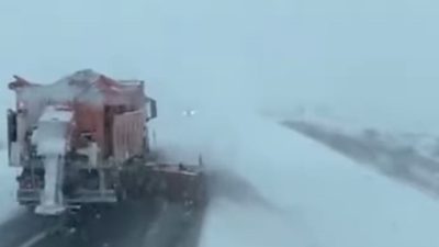 Erzincan’ın merkez ve yüksek kesimlerinde etkili olan kar yağışının ardından