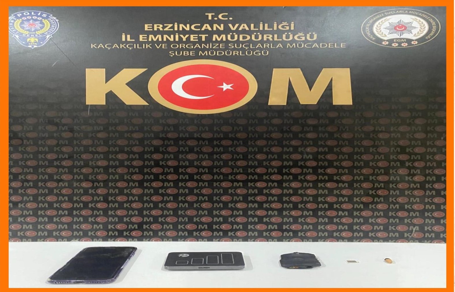 Erzincan’da girdiği ehliyet sınavında üzerinde iletişim düzeneği kurduğu ve usulsüzlük