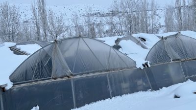 Erzincan ve ilçelerinde 24-25 Kasım günlerinde meydana gelen yoğun kar