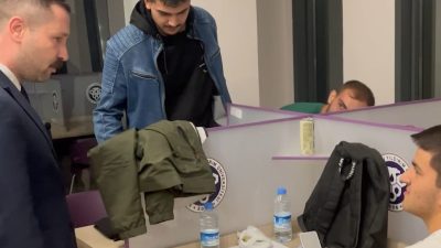 Ülkü Ocakları Erzincan İl Başkanı Kadir Özger ve Üniversiteli gençler