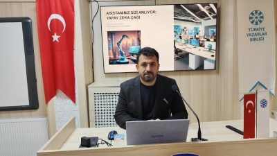 Türkiye Yazarlar Birliği Erzincan Şubesi’nin ev sahipliğinde, gerçekleşen “Asistanınız Sizi