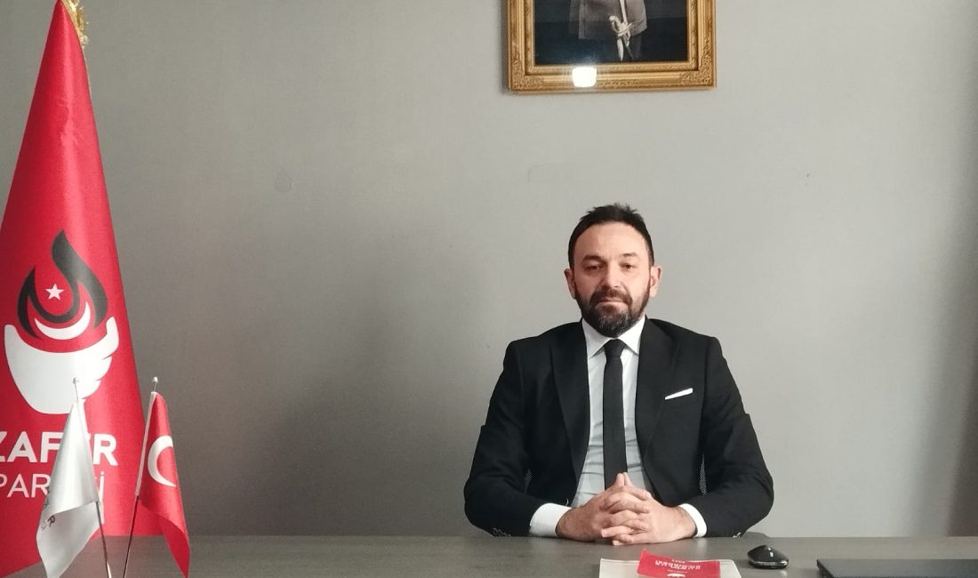 Yeni yıl kutlama mesajı yayımlayan Zafer Partisi Erzincan İl Başkanı