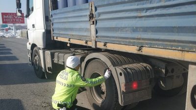 Erzincan’da İl Emniyet Müdürlüğü Bölge Trafik Denetleme Şube Müdürlüğü ekiplerince