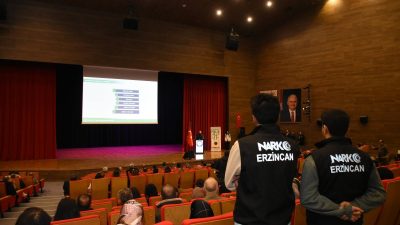 Erzincan’da İçişleri Bakanlığı koordinesinde hayata geçirilen "En İyi Narkotik Polisi;