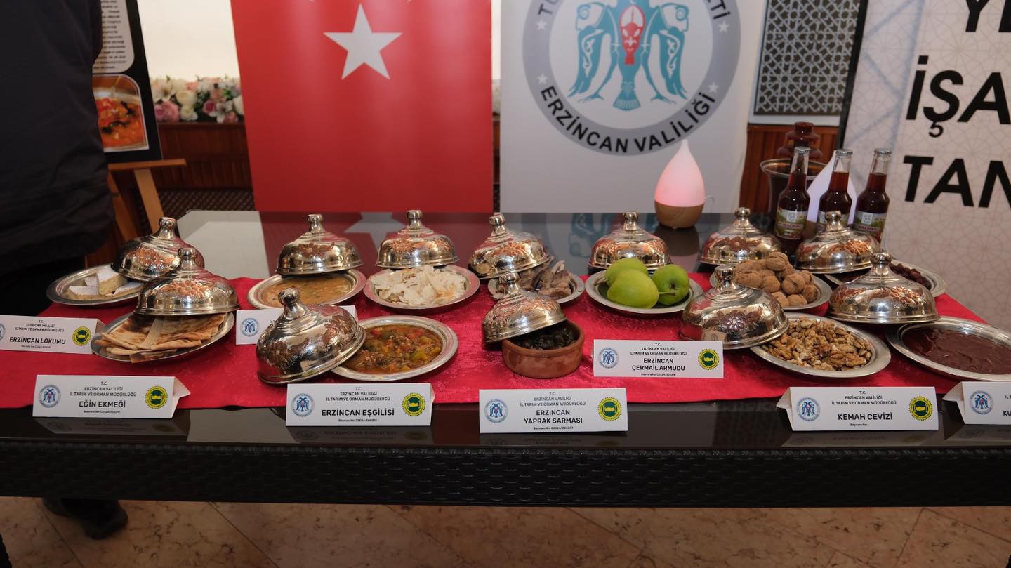 Erzincan Tarım ve Orman İl Müdürlüğü, kentin zengin yöresel mutfağını