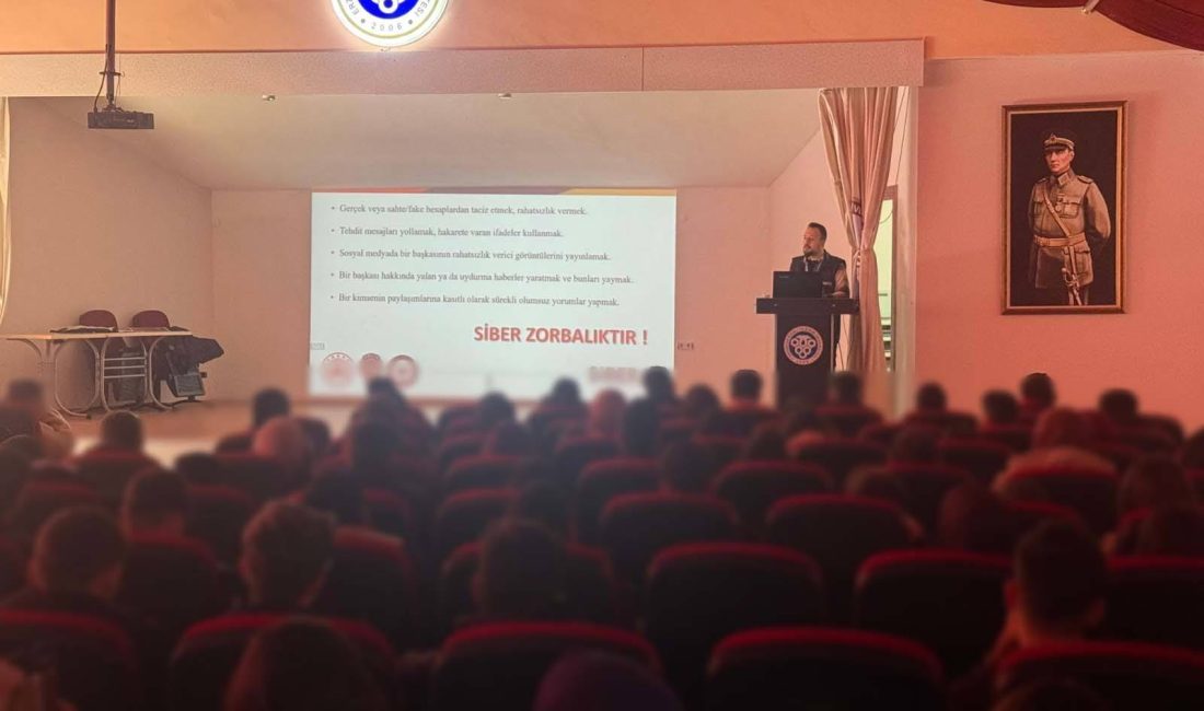 Erzincan İl Emniyet Müdürlüğü SİBER Suçlarla Mücadele Şube Müdürlüğü personelince,