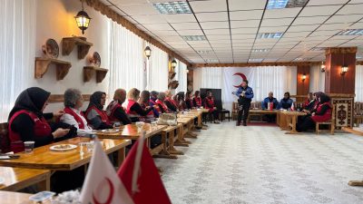 "Erzincan Türk Kızılay’ı Kadın Buluşması Daveti" üzerine Kızılay Gönüllüsü kadın