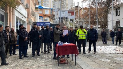 İliç Maden Çalışanları Sosyal Yardımlaşma ve Dayanışma Derneği tarafından yapılan