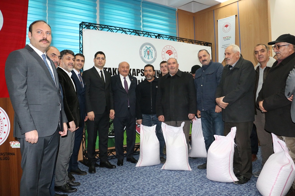 Erzincan’da kuru fasulye yetiştiriciliği yapan çiftçilere, Erzincan’da üretilen yüzde 100