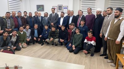 Erzincan İl Müftüsü İsmail Fakirullahoğlu ve Müftü Yardımcısı Medet Şahin