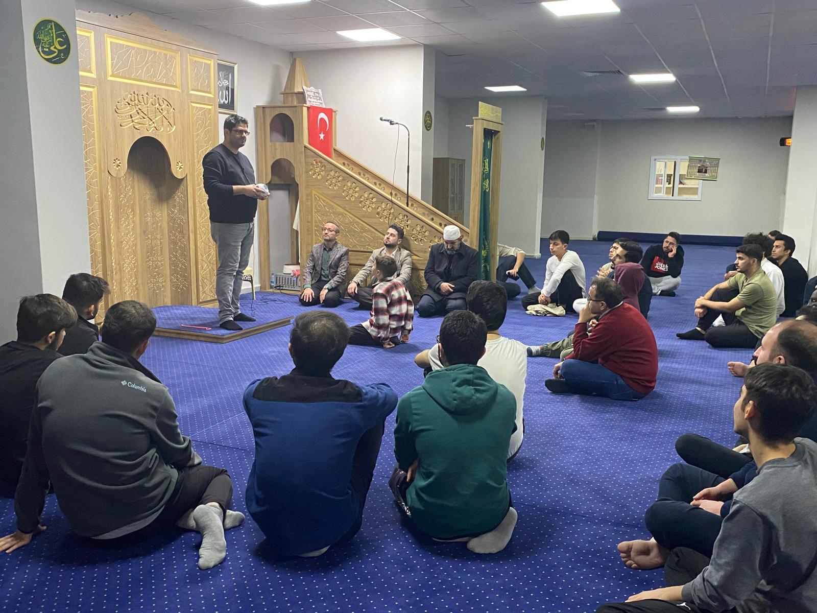 Erzincan İl Müftülüğü tarafından kredi yurtlar kurumu yurtlarında kalan öğrencilere