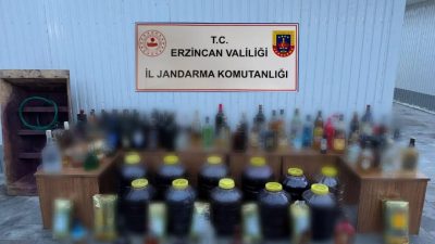 Türkiye genelinde yürütülen Kaçak/Sahte Alkollü İçki Uygulaması kapsamında Erzincan Valiliği