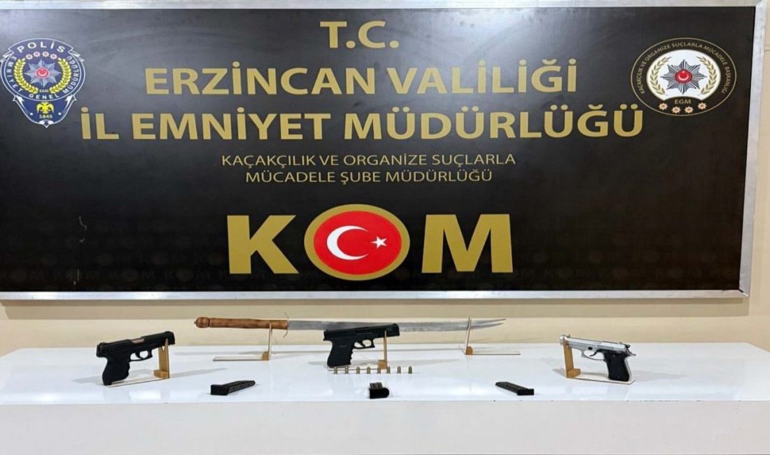 Erzincan Polisi kent genelinde suç ve suçlulara yönelik gerçekleştirdiği çalışmalar