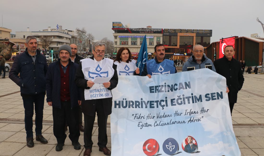 Hürriyetçi Eğitim-Sen, memur ve memur emeklilerine ‘refah payı’ talebiyle basın