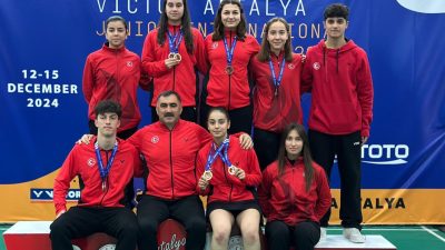 12-15 Aralık 2024 tarihleri arasında Antalya/Kemer'de yapılan Victor Antalya Junior