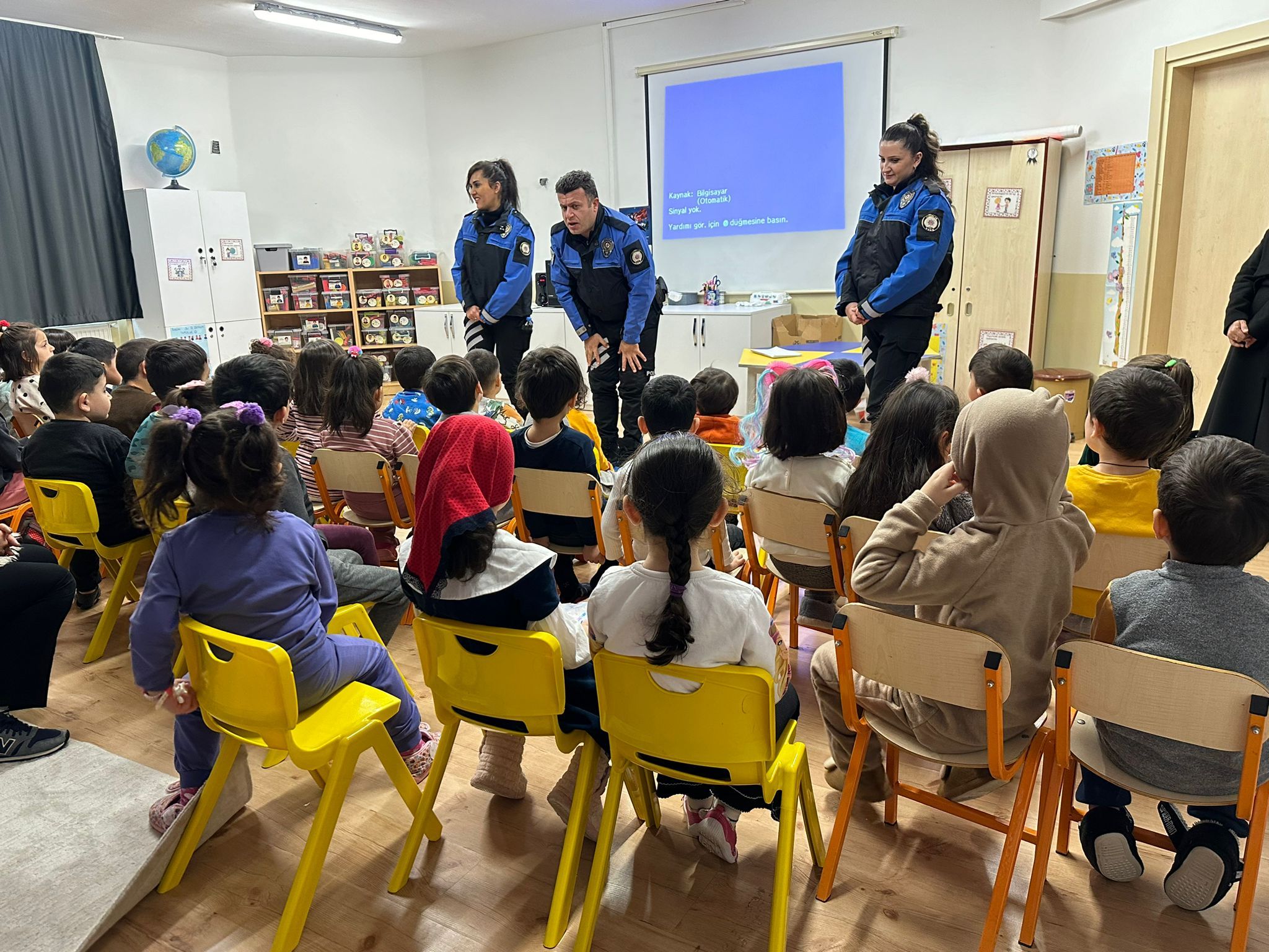 Erzincan İl Emniyet Müdürlüğü Toplum Destekli Polislik Şube Müdürlüğü personelleri