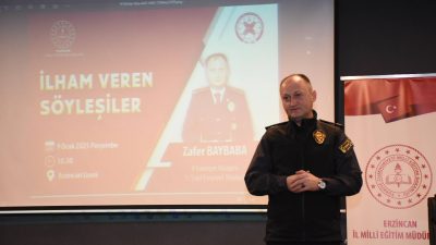 Erzincan İl Milli Eğitim Müdürlüğü koordinesinde "İlham Veren Söyleşiler" projesi