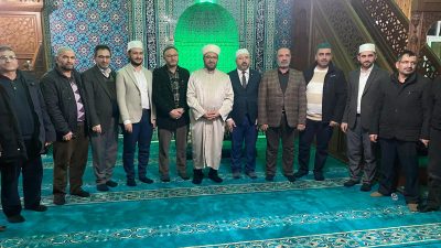 Erzincan İl Müftüsü İsmail Fakirullahoğlu, müftü yardımcımız Gökhan Badem ile