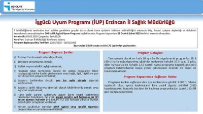 İŞKUR tarafından özel politika gerektiren gruplar başta olmak üzere işsizlerin