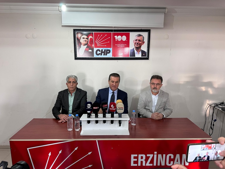 CHP Erzincan Milletvekili Mustafa Sarıgül, Cumhuriyet Halk Partisi Erzincan il