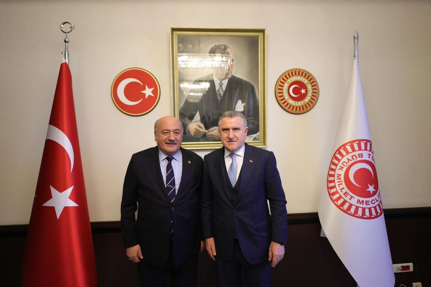 Gençlik ve Spor Bakanı Osman Aşkın Bak ile bir araya