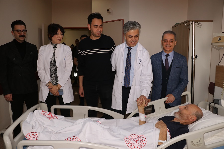 Geçirdiği kalp krizi ile Erzincan Mengücek Gazi Eğitim ve Araştırma