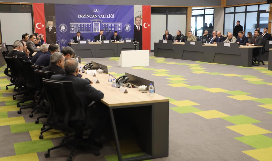 2025 Yılı 1. İl Koordinasyon Kurulu Toplantısı, Erzincan Valisi Hamza
