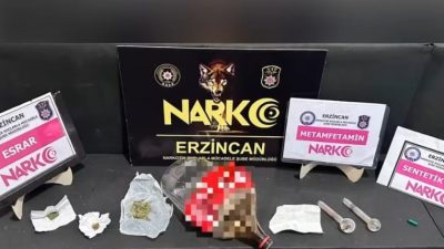 Erzincan polisi uyuşturucuyla mücadele kapsamında gerçekleştirdiği operasyonlarda 4 şahsı yakaladı.